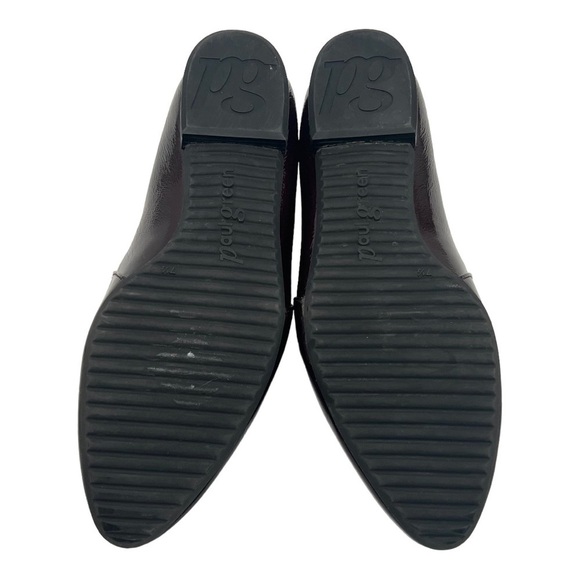 Paul Green Oxblood Patent Leather Slip On Loafer Flats Career Casual Women’s 10 - Picture 10 of 15